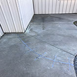 Once installed, Crack Lock is easy to paint.