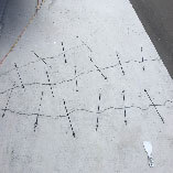 Cracked concrete slabs on structures like sidewalks, driveways, patios, porches, basement walls and home foundations can be patched using Crack Lock.