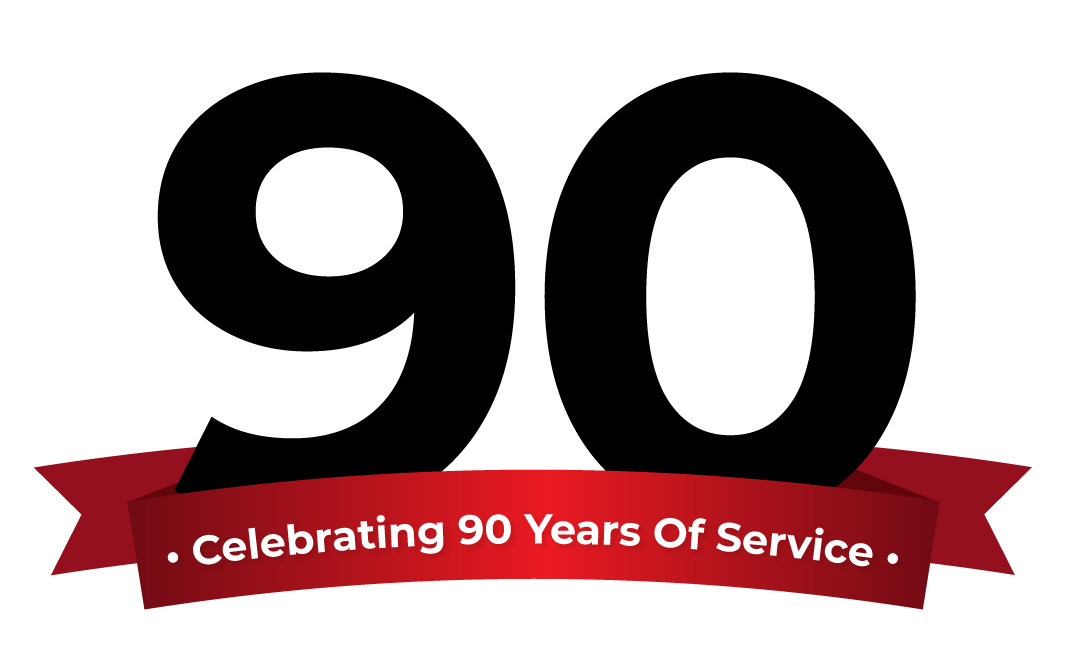 Over 90 years of Service