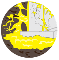 bulkhead injected with grout